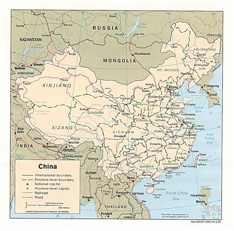 Map of China