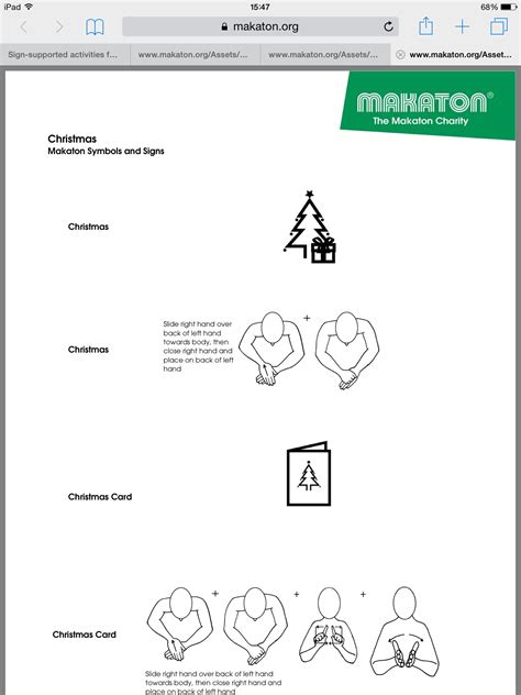 Christmas signs from Makaton. https://www.makaton.org/Assets/Store ...