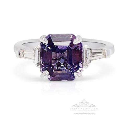 Purple Sapphire Ring 3493