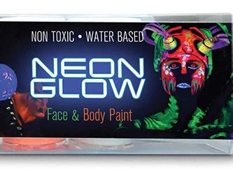 Neon Glow Face And Body Paint Kit Official Online Shop - Limited Time Free Shipping - Animals ...
