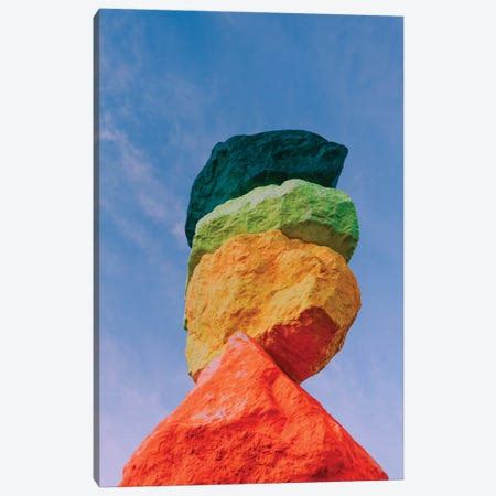 Seven Magic Mountains Sunrise II Art Print by Bethany Young | iCanvas