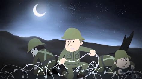 BBC WW1 Uncut - Why Barbed Wire - Animation - YouTube