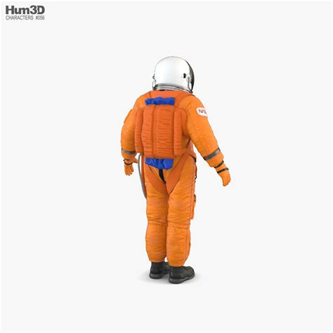 Space Suit NASA ACES 3D model - Characters on Hum3D