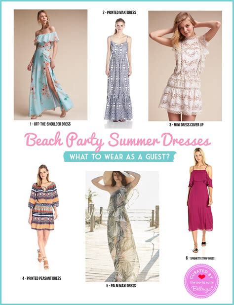 6 Beach Party Dresses: What’s a Guest to Wear?