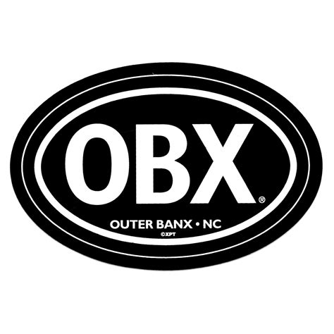 OBX STICKER | Outer Banks Gifts from Beach Treasures in Duck – OUTER BANKS GIFTS