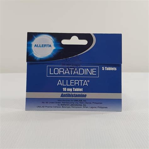 Allerta 10mg tab 5's | Lazada PH