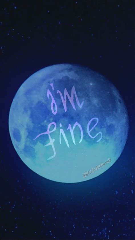 I'm Fine BTS, aesthetic im fine HD phone wallpaper | Pxfuel