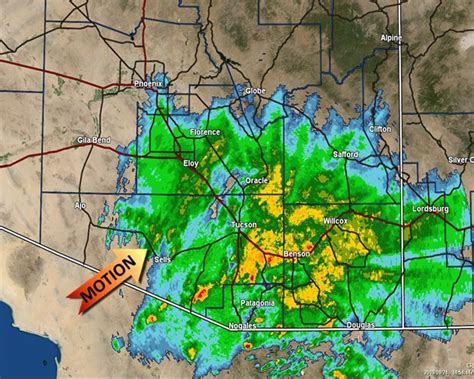 Another round of storms arrive to the Tucson area