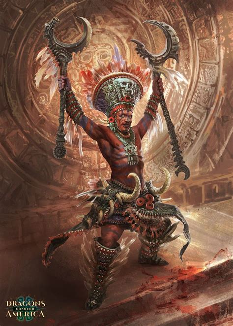 Yosa by Manzanedo | Aztec art, Mayan art, Aztec warrior