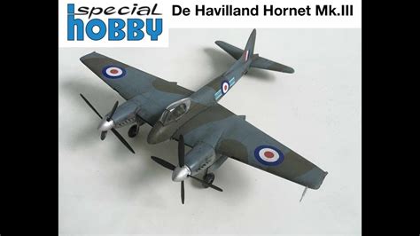 Special Hobby 1:72 De Havilland Hornet F. Mk.III - YouTube