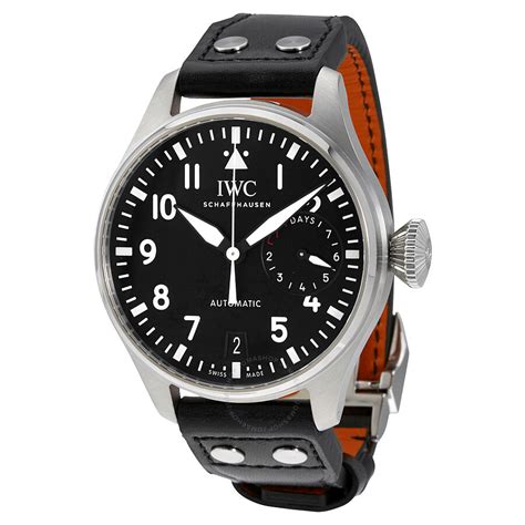 IWC Big Pilot Black Dial Automatic Men's Watch IW500912 - Pilot - IWC - Watches - Jomashop