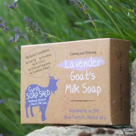 Lavender Goats Milk Soap by Cyril’s Soap Shed – Blightys