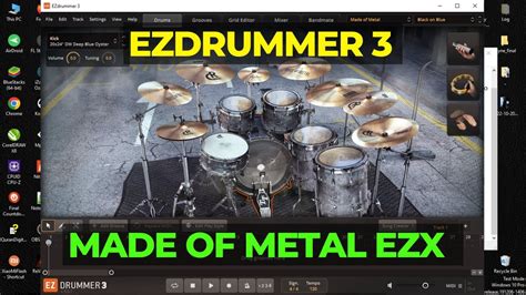 EZDrummer 3 Made of Metal EZX - YouTube