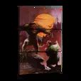 Wolfman And Dracula Wall Art | Painting | by Frank Frazetta