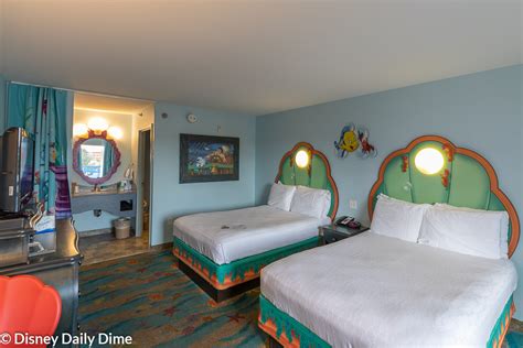 Disney’s Art of Animation Little Mermaid Room Review | Disney Daily Dime