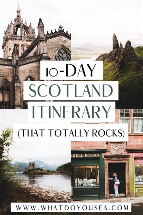 The Ultimate 10 Days In Scotland Road Trip Itinerary | What Do You Sea