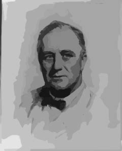 drawing of franklin d roosevelt - Clip Art Library