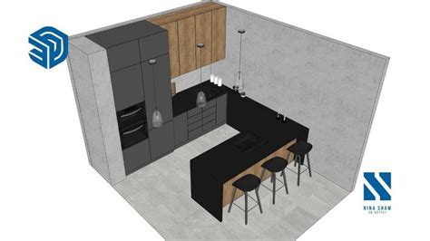 Kitchen | Sketchup Tutorial