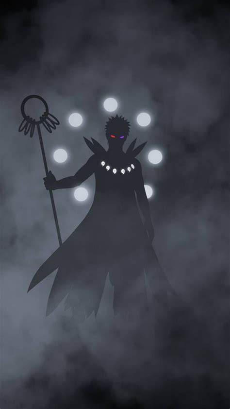 Uchiha Obito Six Paths Wallpaper в 2021 г | Граффитчики, Милые рисунки ...