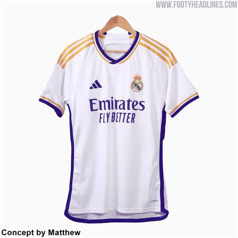 Better? Leaked Real Madrid 23-24 Home Kit With Purple - Footy Headlines