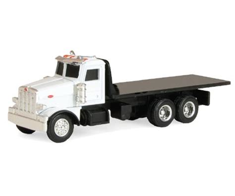 ERTL Toys Peterbilt Flatbed Truck Collect N Play