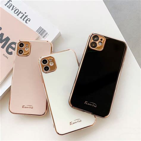 Luxury Gold Plated Electroplated Case For IPhone 11 Pro Max 8 Plus 7 Xr ...