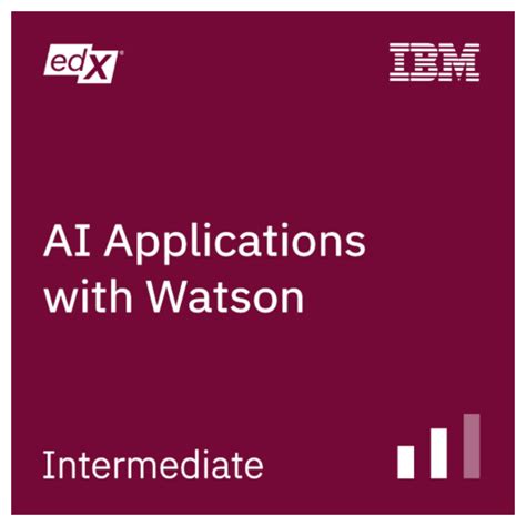 AI Applications with Watson - Credly