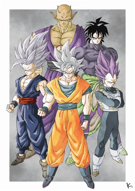 son goku, vegeta, son gohan, piccolo, broly, and 2 more (dragon ball ...