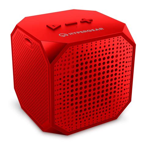 HyperGear Sound Cube Portable Bluetooth Wireless Speaker HD Sound Red | Wireless speakers ...