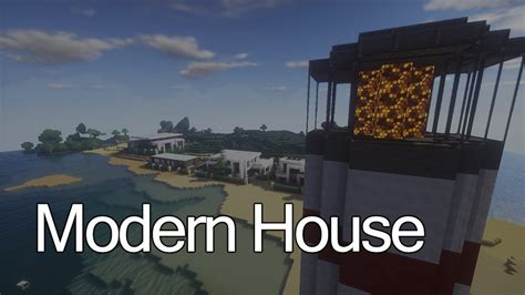 Minecraft Modern House Map 1.12.2/1.11.2 for Minecraft - 9Minecraft.Net