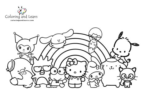 Sanrio Coloring Pages (FREE) (2024) - Coloring and Learn