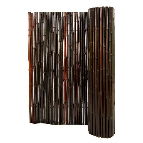 Backyard X-Scapes 96-in W x 72-in H Mahogany Bamboo Outdoor Privacy Screen at Lowes.com