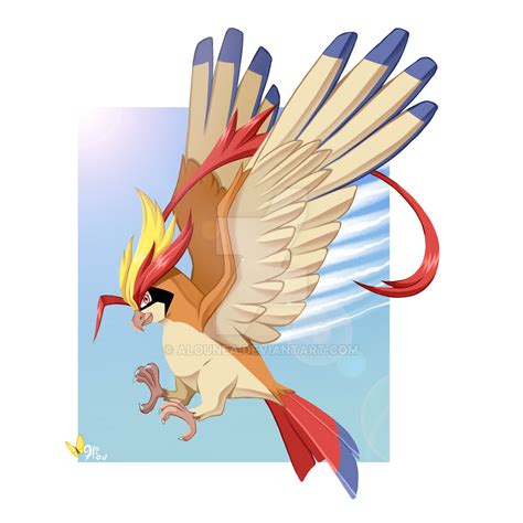 Mega Pidgeot by AlouNea on DeviantArt