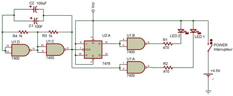 Basic counter circuit