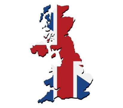 Uk Map With Flag PNG Transparent Images Free Download | Vector Files | Pngtree