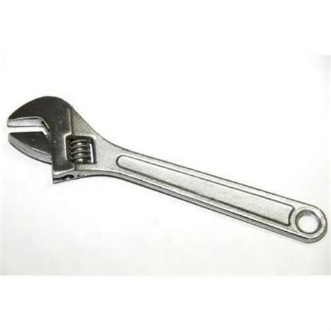 Chrome Finish Cast Iron Taparia Adjustable Screw Spanners, Size: 8 Inch ...