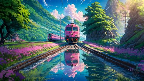 Pink Train by ComicOnly on DeviantArt