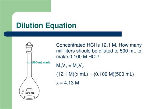 Dilution Equation With at Sharon Firestone blog