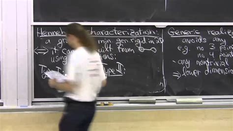 Lecture 11: Rigidity Theory - YouTube