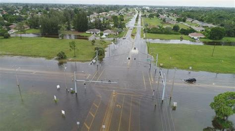 Video Drone video captures flooding in Cape Coral, Florida - ABC News