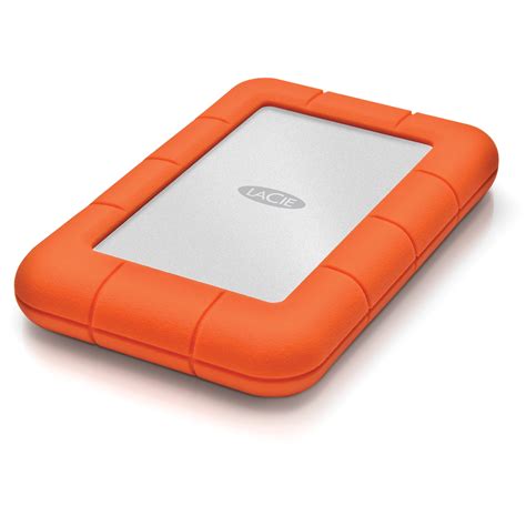 LaCie 1TB Rugged Mini USB 3.0 External Hard Drive LAC301558 B&H