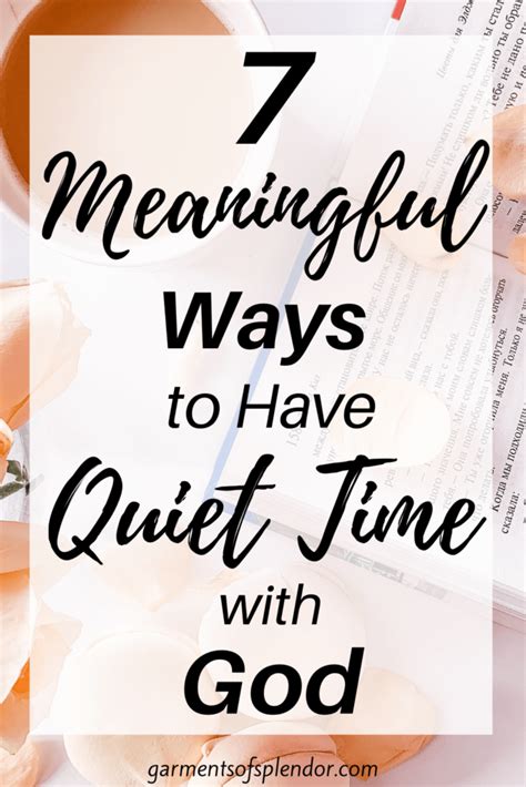 2023 7 Meaningful Ways to Have Quiet Time with God (with Free Printable) new - GÜNLÜK BİLGİ PORTALI