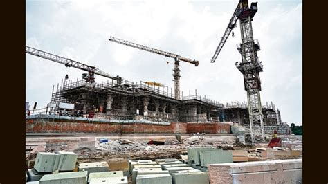 Ram temple work in full swing, completion nears | Latest News India - Hindustan Times