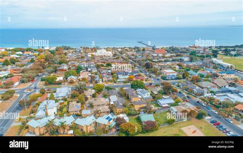 Aerial view of Frankston, Victoria, Australia Stock Photo - Alamy