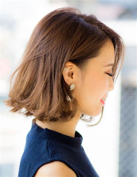 大人かっこいい外ハネボブEN-38 | ヘアカタログ・髪型・ヘアスタイル | ヘアスタイル, ヘアカット, 髪型