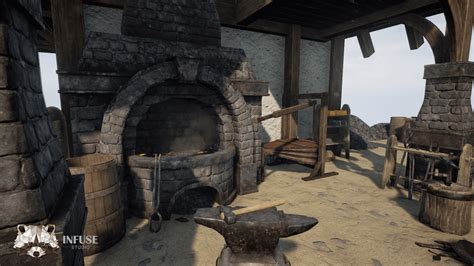 Blacksmith Forge in Environments - UE Marketplace