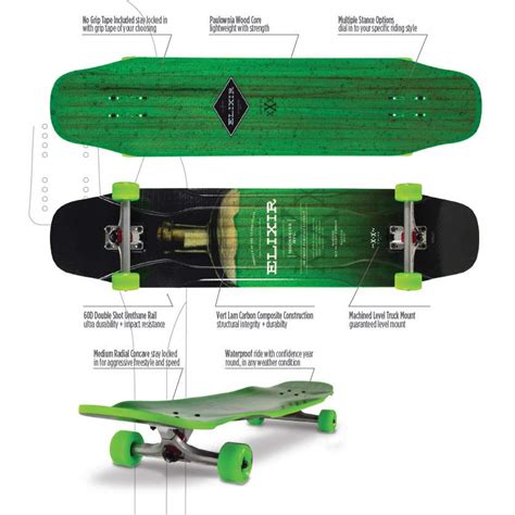 Moonshine Elixir Deck 41" x 9.6" - Boarder Labs + CalStreets