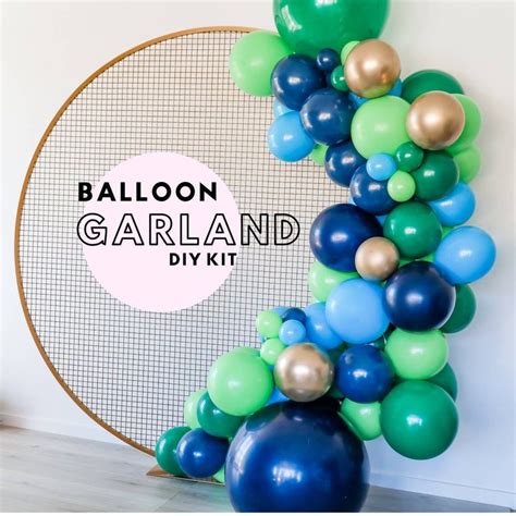 Birthday Balloon Garland Blue Balloon Garland Png Blue Balloon Png | The Best Porn Website