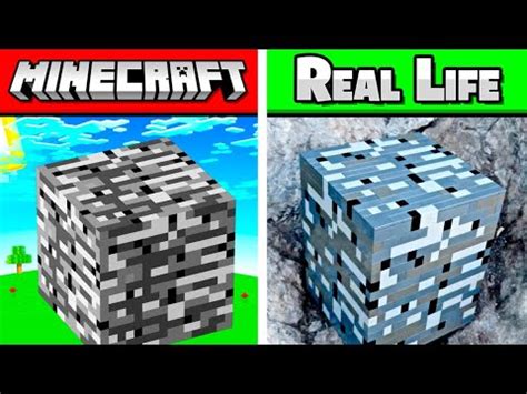 Minecraft BEDROCK In REAL LIFE! - YouTube