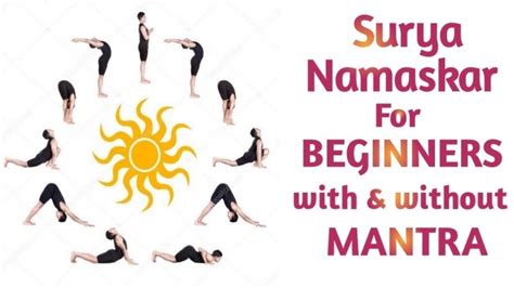 Yoga Poses Sun Salutation Mantra